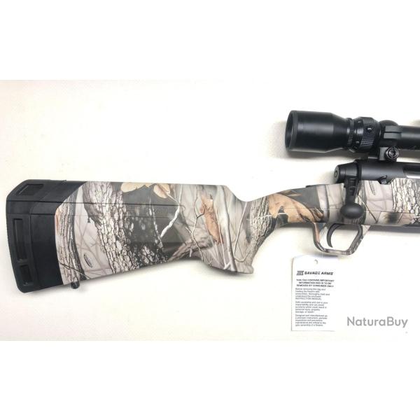 CARABINE A VERROU SAVAGE AXIS XP CAMO 243W