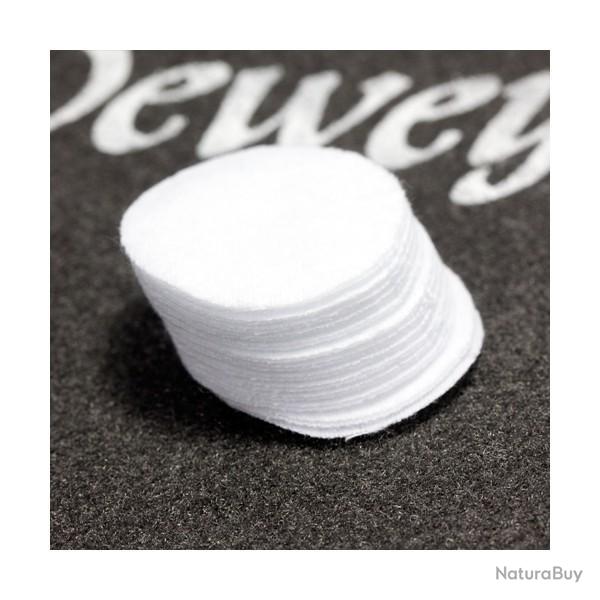 Chiffons ronds J.Dewey 1 1/4'' calibre .22 x100