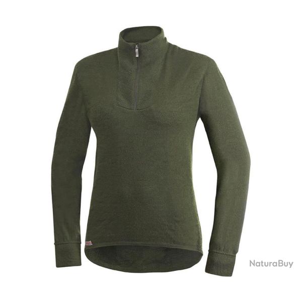 Zip Turtleneck 200 Pine Green