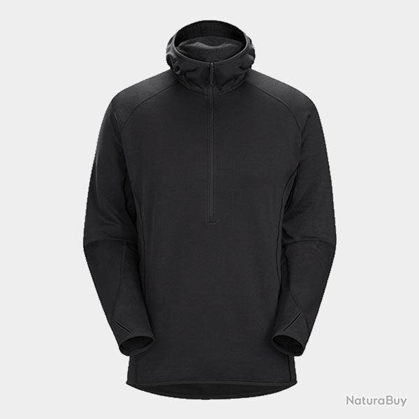 Delta Ar Half Zip Hoody - Crocodile - M