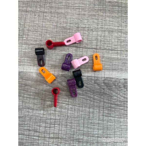 Bague d attache pour gibier d eau sauvagine hutte lot de 10 diametre 10.5
