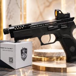 TANFOGLIO FORCE 22L TACTICAL .22LR & Frenzy FA 17x21 Gen II 3 MOA