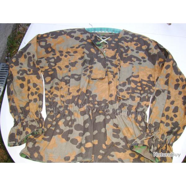 SURTOUT CAMOUFLE REVERSIBLE ALLEMAND  REPRO