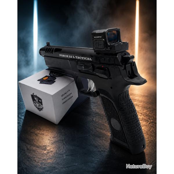 TANFOGLIO FORCE 22L TACTICAL .22LR & Frenzy FA 1x17x20 MRT 8N