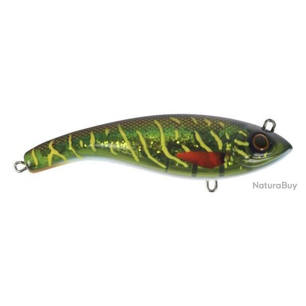Poisson Nageur CWC Ghost Buster 14cm 755G - Green Motoroil Pike UV