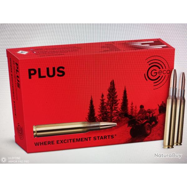 Geco plus 7x64 11.0g 170gr 20 munitions