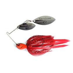 Spinnerbait Megabass SV 3 Double Willow 10g Fire Red