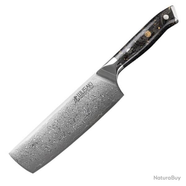 Couteau Nakiri Wusaki Sakin Damas lame 17cm