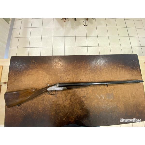 Fusil juxtapos� calibre 12 contre platine