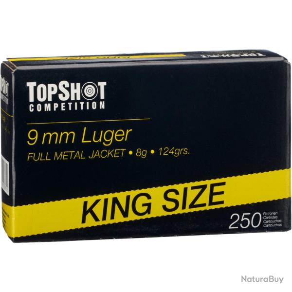 9 mm Luger FMJ 8,0g/124grs. (Calibre: .9mm Luger)