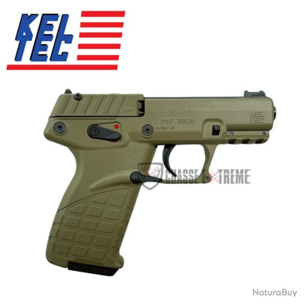 Pistolet KELTEC P17 Cal 22 Lr Vert