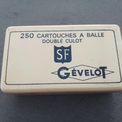 Boite de 250 cartouches G&eacute;velot SF