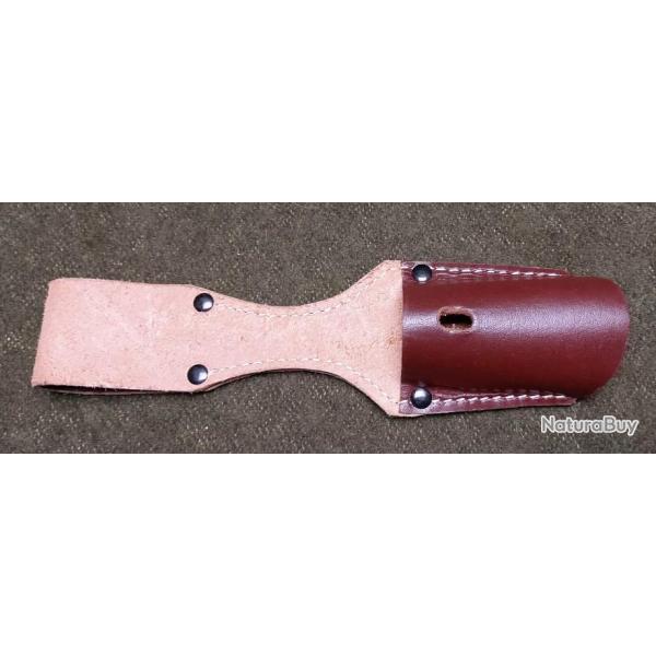 Gousset / porte fourreau MARRON baionnette K98 et G98