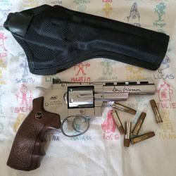 Revolver dans Wesson chrome 6 mm BB a co2