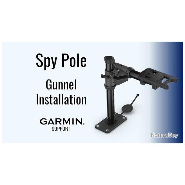 Support de fixation pour franc bord Perche Spypole Garmin