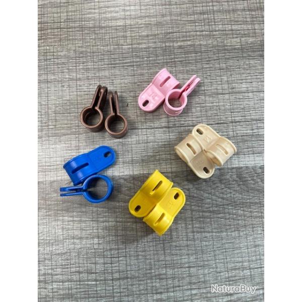 Bague d attache pour gibier d eau sauvagine oie cendr�e hutte lot de 10 diametre 18 queue d aronde