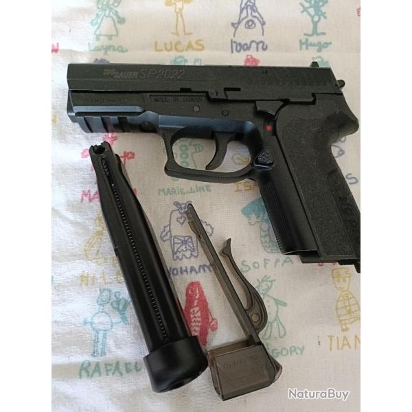 SIG Sauer 2022 a CO2 4,5 a bille acier en tr�s bon �tat de fonctionnement