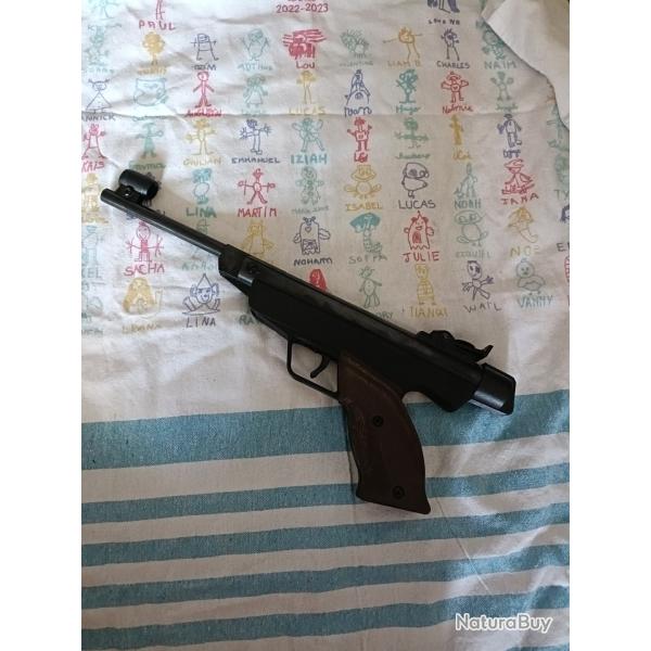 Pistolet diana model 5 a air comprim� collector en parfait �tat de fonctionnement