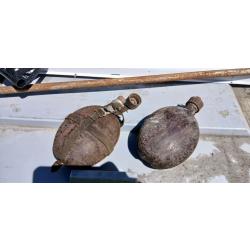 2 gourdes coco allemandes ww2