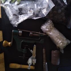 Lot de materiel pour rechargement calibre 16