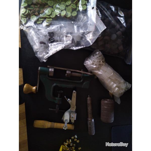 Lot de materiel pour rechargement calibre 16