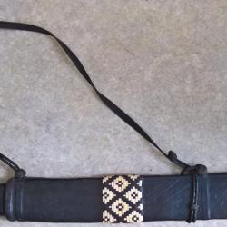 Machette tribale souvenir Afrique, Tchad...(1)