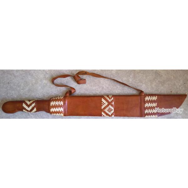 Machette tribale souvenir d'Afrique, Tchad...(2)
