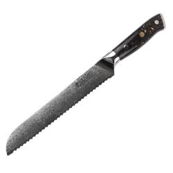 Couteau &agrave; pain Wusaki Sakin Damas lame de 20cm