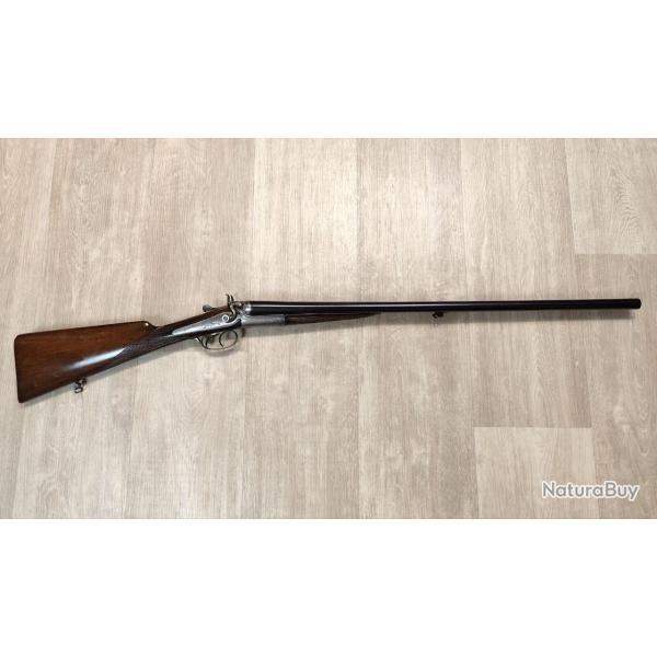 Fusil juxtapos� � chiens ext�rieurs - Artisan Fran�ais - Cal 16/65 - 68 cm (Occasion)