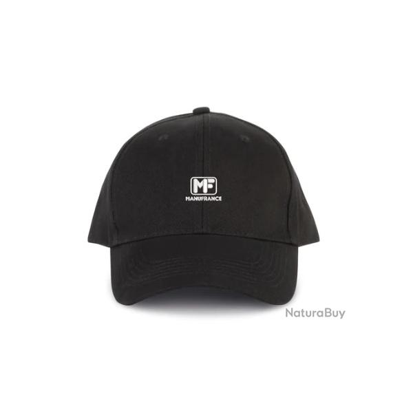 Casquette brod�e MF noir Manufrance