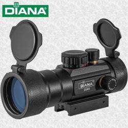 Red dot Diana avec zoom 3X44 point rouge et vert pour rail de 11 et 20 mm