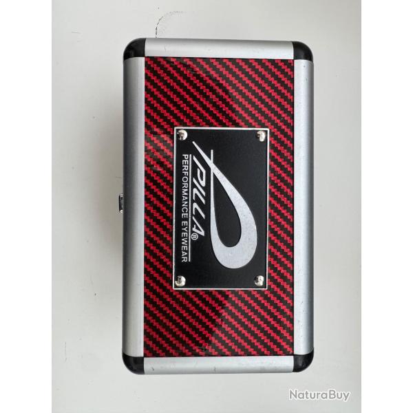 Coffret carbone rouge Pilla