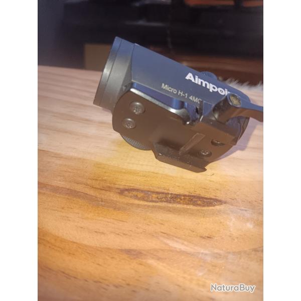 Aimpoint h1 4moa +montage amovible recknagel de 21