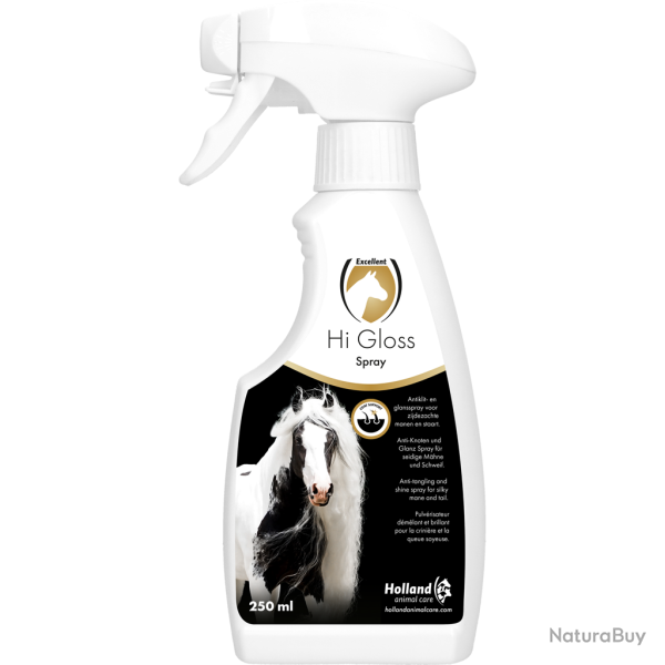 Excellent Horse Hi Gloss Spray - Ref EKOL00250 - EAN 8716759533837 - Livraison rapide