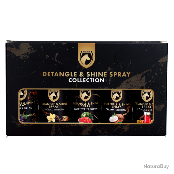 Detangle & Shine Spray Gift Set - Ref HIGL8060A - EAN 8716759666191 - Excellent Horse