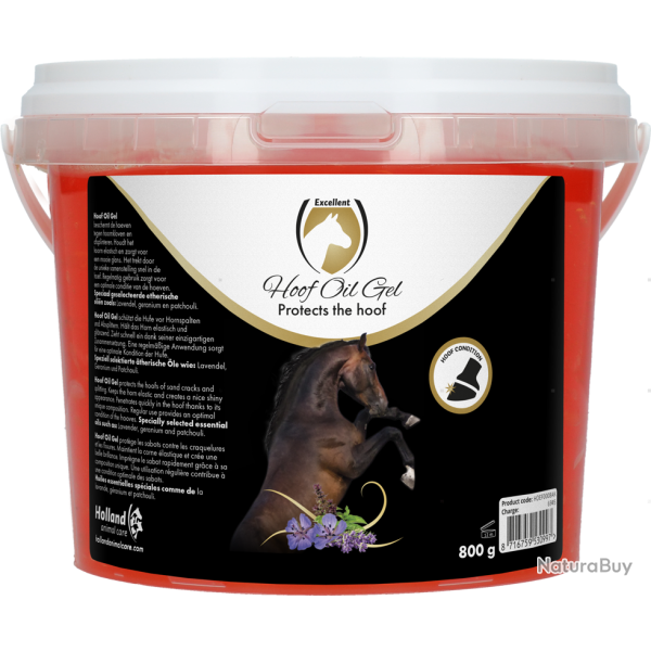 Excellent Horse Hoof Oil Gel - Ref HOEF0008AK - EAN 8716759530997 - Livraison rapide