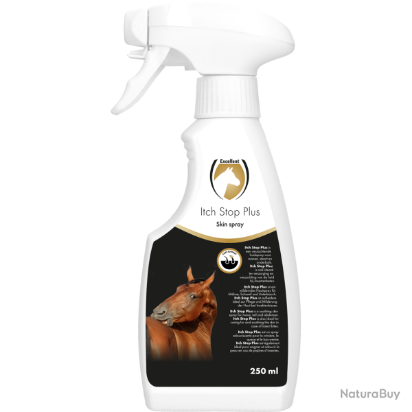 Excellent Horse Itch Stop Plus Spray - Ref ITCH0030 - EAN 8716759534995 - Livraison rapide