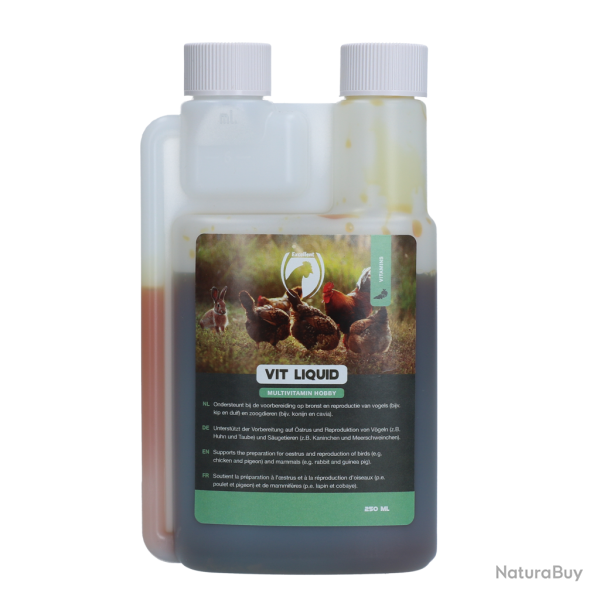 Excellent Vit Liquid Multivitamin Hobby - Ref DUCK00250 - EAN 8716759566927 - Livraison rapide