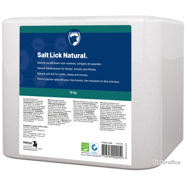 Excellent Salt Lick Natural All Animals - Ref LIKS0006 - EAN 8716759020252 - Livraison rapide