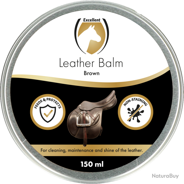 Excellent Leather & Saddle Balm - Ref VRIE002G - EAN 8716759444805 - Livraison rapide