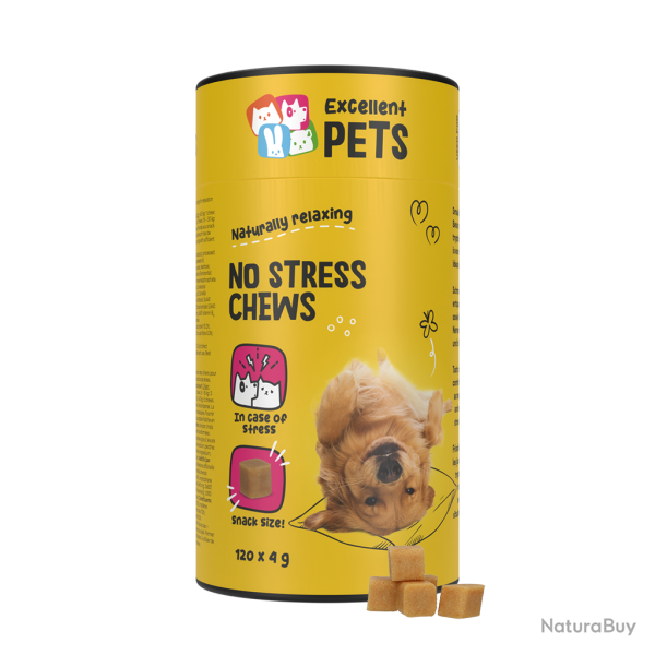 Excellent Pets No Stress Soft Chews - Ref AMER5010B - EAN 8716759643338 - Livraison rapide