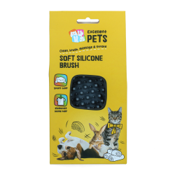 Excellent Pets Soft Silicone Brush - Ref BORS0007F - EAN 8716759657304 - Livraison rapide