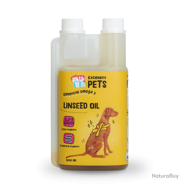 Excellent Pets Linseed Oil - Ref BROK0009 - EAN 8716759565104 - Livraison rapide