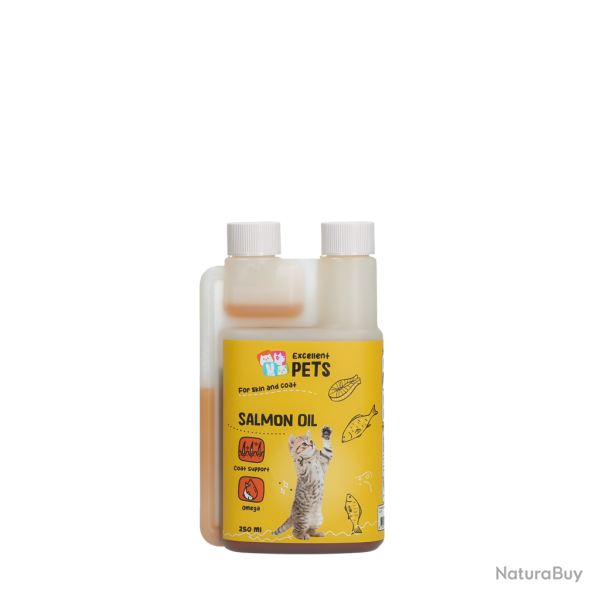 Excellent Pets Cat Salmon Oil - Ref CATF0250 - EAN 8716759501416 - Livraison rapide