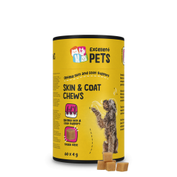 Excellent Pets Skin & Coat Chews - Ref EXCE5030A - EAN 8716759643420 - Livraison rapide
