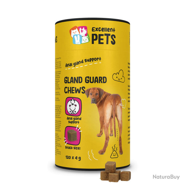 Excellent Pets Gland Guard Chews - Ref EXCE5040B - EAN 8716759643482 - Livraison rapide