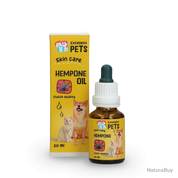 Excellent Pets HempOne Oil - Ref HEMP0021 - EAN 8716759588097 - Livraison rapide