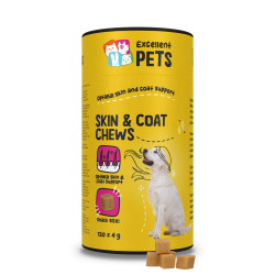 Excellent Pets Skin & Coat Chews - Ref HOOD5030B - EAN 8716759643437 - Livraison rapide