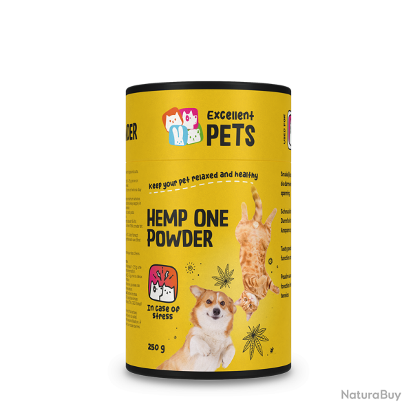 Excellent Pets Hemp One Powder - Ref HUNG0007 - EAN 8716759590519 - Livraison rapide