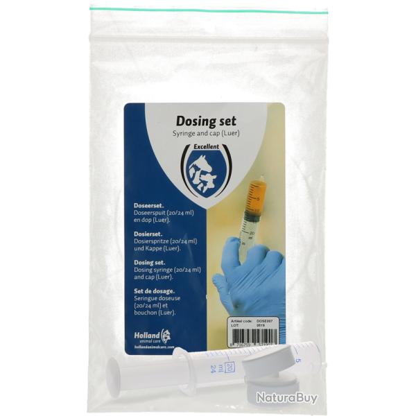 Dosing set (cap + syringe) - Ref HOODBLA007 - EAN 8716759571907 - Unbranded